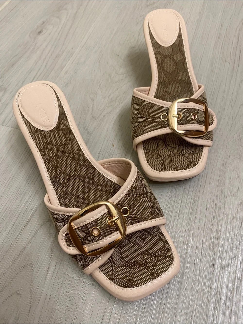 Coach heels